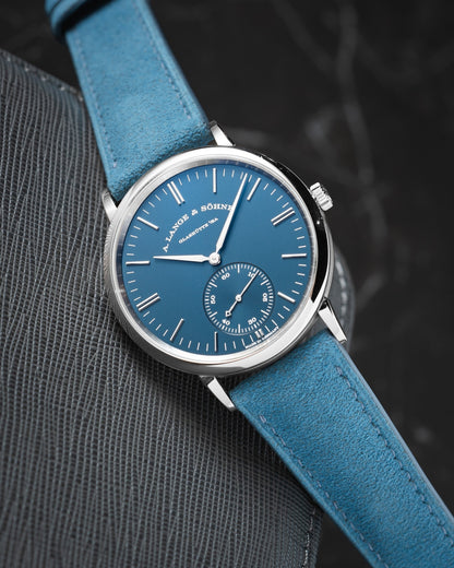 Baby Blue Alcantara Signature Strap