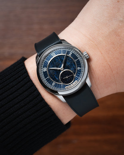 Black Curved CTS Rubber Strap
