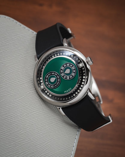 Black Curved CTS Rubber Strap