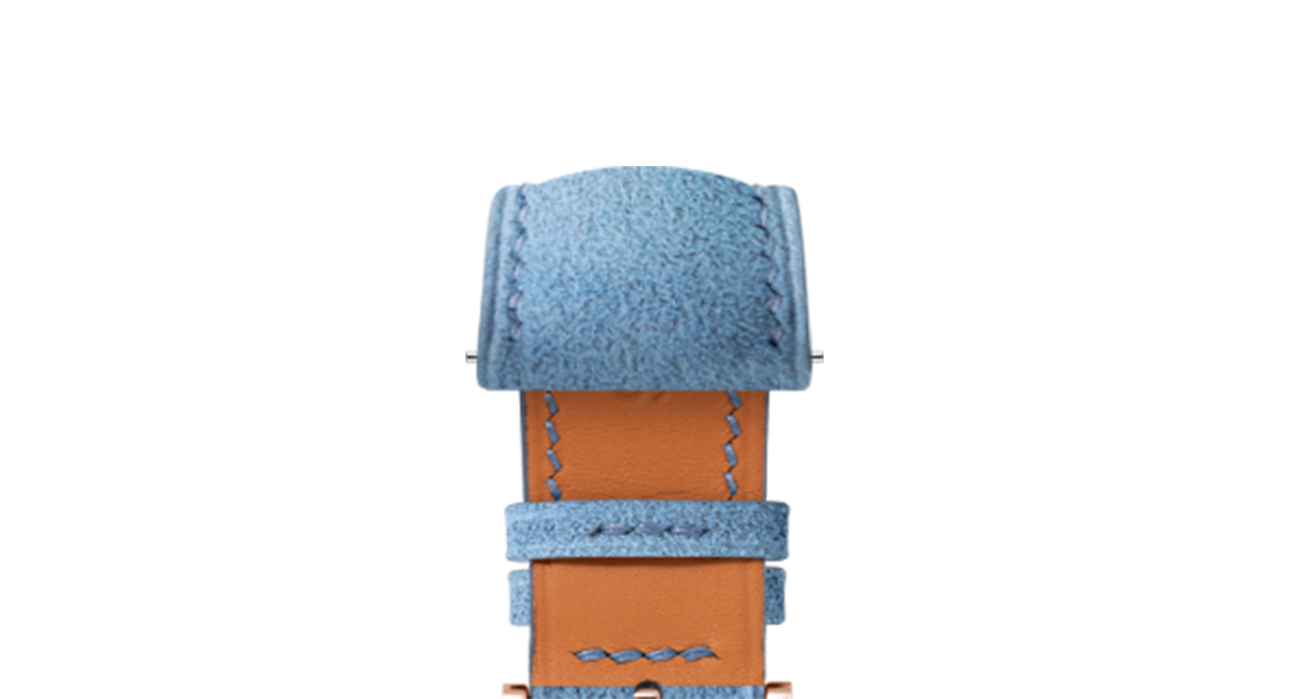 Baby Blue Alcantara Signature Strap