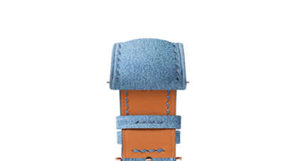 Baby Blue Alcantara Signature Strap
