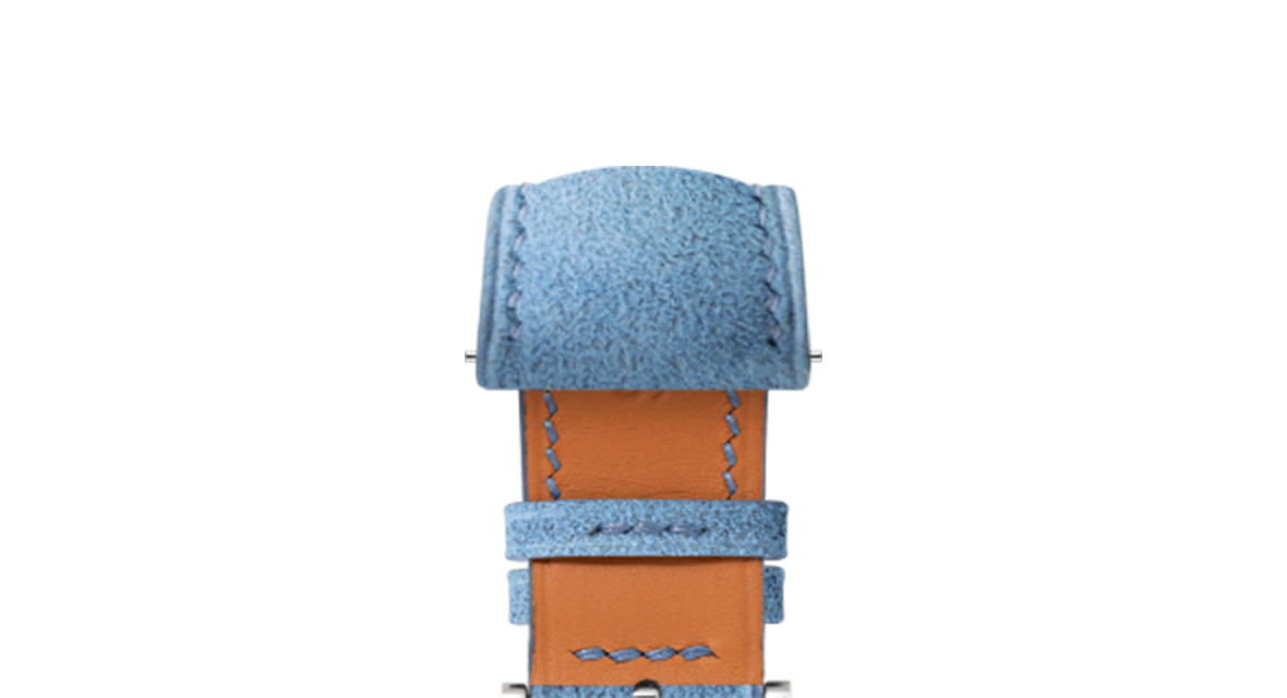 Baby Blue Alcantara Signature Strap