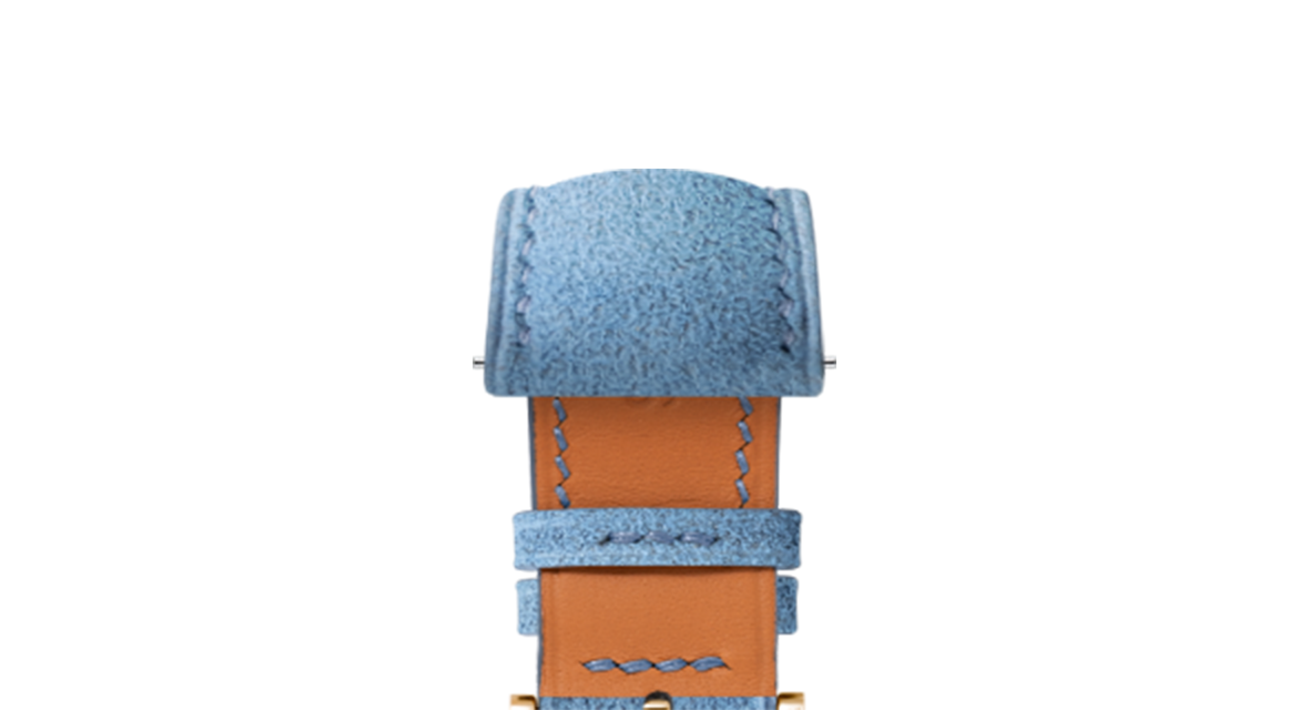 Baby Blue Alcantara Signature Strap