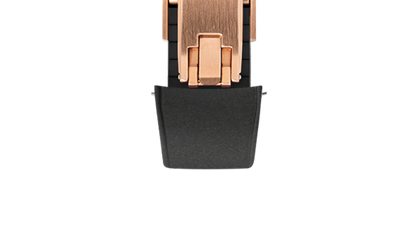 Black Curved CTS Rubber Strap