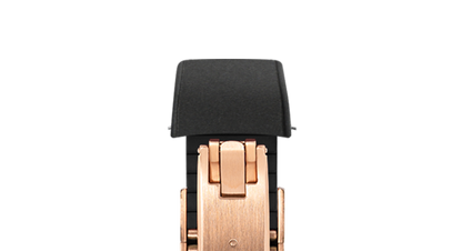 Black Curved CTS Rubber Strap