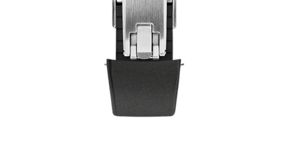 Black Curved CTS Rubber Strap