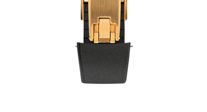 Black Curved CTS Rubber Strap