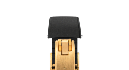 Black Curved CTS Rubber Strap