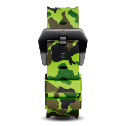 Green Camo Strap With Black Buckle